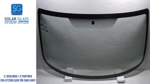  CITROEN BERLINGO / PEUGEOT PARTNER 96- LAMİNE ÖN CAM ADE. SRG. YEŞİL