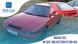MAZDA 323 4K SDN. 89-94 TEMPER ARKA CAM SRG. RZT. YEŞİL