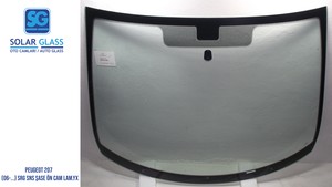  PEUGEOT 207 06- LAMİNE ÖN CAM ŞASE ADE. SRG. SNS. YEŞİL