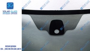  NISSAN QASHQAI 06- LAMİNE ÖN CAML ŞASE SRG. SNS. YEŞİL