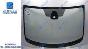  NISSAN QASHQAI 06- LAMİNE ÖN CAML ŞASE SRG. SNS. YEŞİL