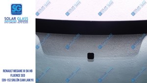  RENAULT FLUENCE/MEG.III 5KHB/SED 08- LAMİNE ÖN CAM ADE. ŞASE YEŞİL