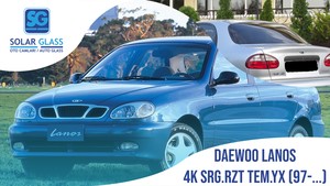 DAEWOO LANOS 4K 97- TEMPER ARKA CAM SRG. RZT. YEŞİL