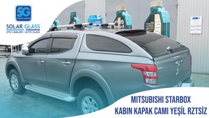 MITSUBISHI STARBOX TEMPER KABIN KAPAK CAMI YEŞİL RZTSİZ