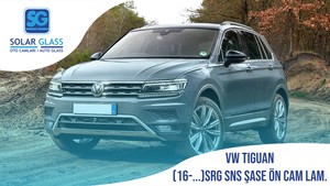  VW TIGUAN 16- LAMİNE ÖN CAM SNS. KMR. YEŞİL