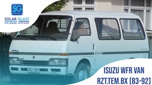 ISUZU WFR VAN 83-92 TEMPER ARKA CAM RZT. BEYAZ