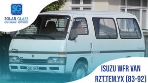 ISUZU WFR VAN 83-92 TEMPER ARKA CAM RZT. YEŞİL