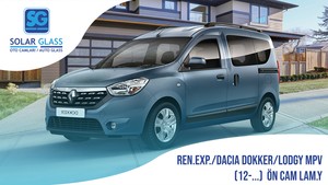 DACIA DOKKER/LODGY 12- LAMİNE ÖN CAM YEŞİL