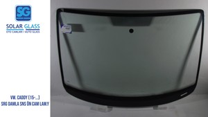  VW CADDY 15- LAMİNE ÖN CAM DAMLA SNS. ŞASE YEŞİL