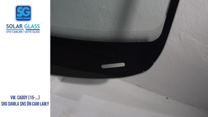  VW CADDY 15- LAMİNE ÖN CAM DAMLA SNS. ŞASE YEŞİL