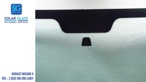  RENAULT MEGANE II 03- LAMİNE ÖN CAM ŞASE SRG. SNS. YEŞİL