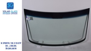  MERCEDES SPRINTER / VW LT 35 BÜYÜK TİP 95- LAMİNE ÖN CAM SRG. ADE. YEŞİL MAVİ