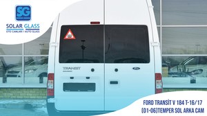 FORD TRANSIT V 184 (T-16/17) ARKA CAM SOL YEŞİL