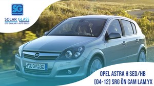 OPEL ASTRA H HB 04- LAMİNE ÖN CAM ŞASE ADE. SRG. YEŞİL