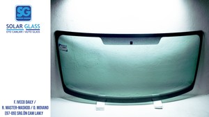  RENAULT MASTER-MASK. 97-09 LAMİNE ÖN CAM SRG. YEŞİL
