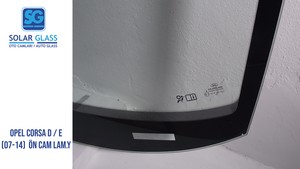  OPEL CORSA D/E 07-14 LAMİNE ÖN CAM SRG. ADE. YEŞİL