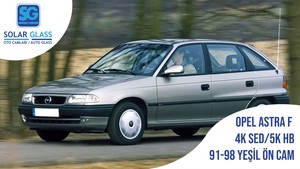 OPEL ASTRA F SDN / HB 91-98 LAMİNE ÖN CAM SRG. YEŞİL