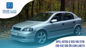 OPEL ASTRA G SD/HB/SW/ 98-04 LAMİNE ÖN CAM SRG. ADE. YEŞİL